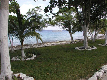 Dzul-Ha beach in front of house